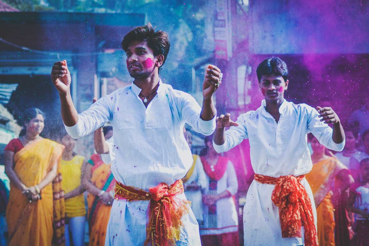 India celebrates their Independence day with lights and colors this year.